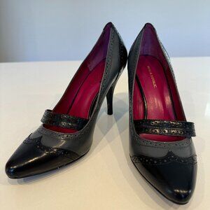 Banana Republic Mary Jane Wingtip Oxford heels pumps maryjanes 7.5